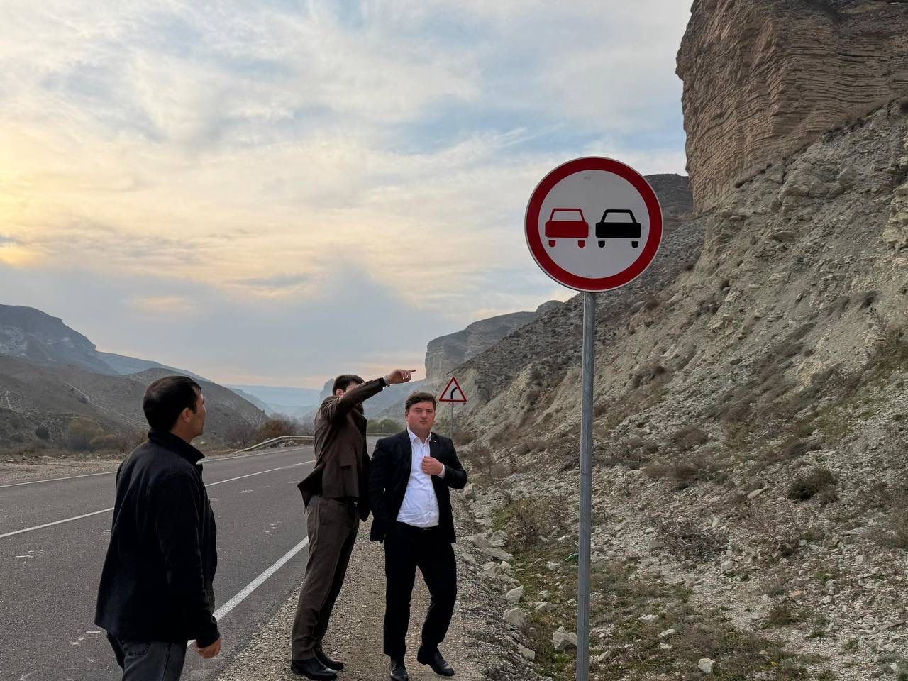 Общественный выезд на завершенный участок дороги «Урма - Губден»